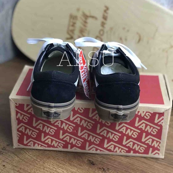 VANS Old Skool Gumsole Black White Kid’s AUTHENTIC - Picture 4 of 8